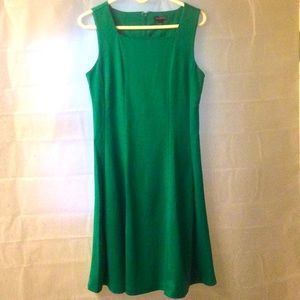The Limited green sleeveless dress